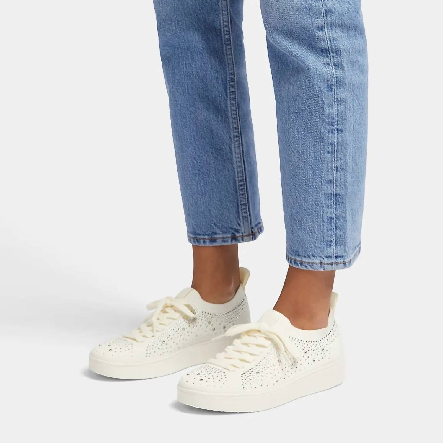 Fitflop - Women's Rally Ombre Crystal Knit Trainers Sneakers