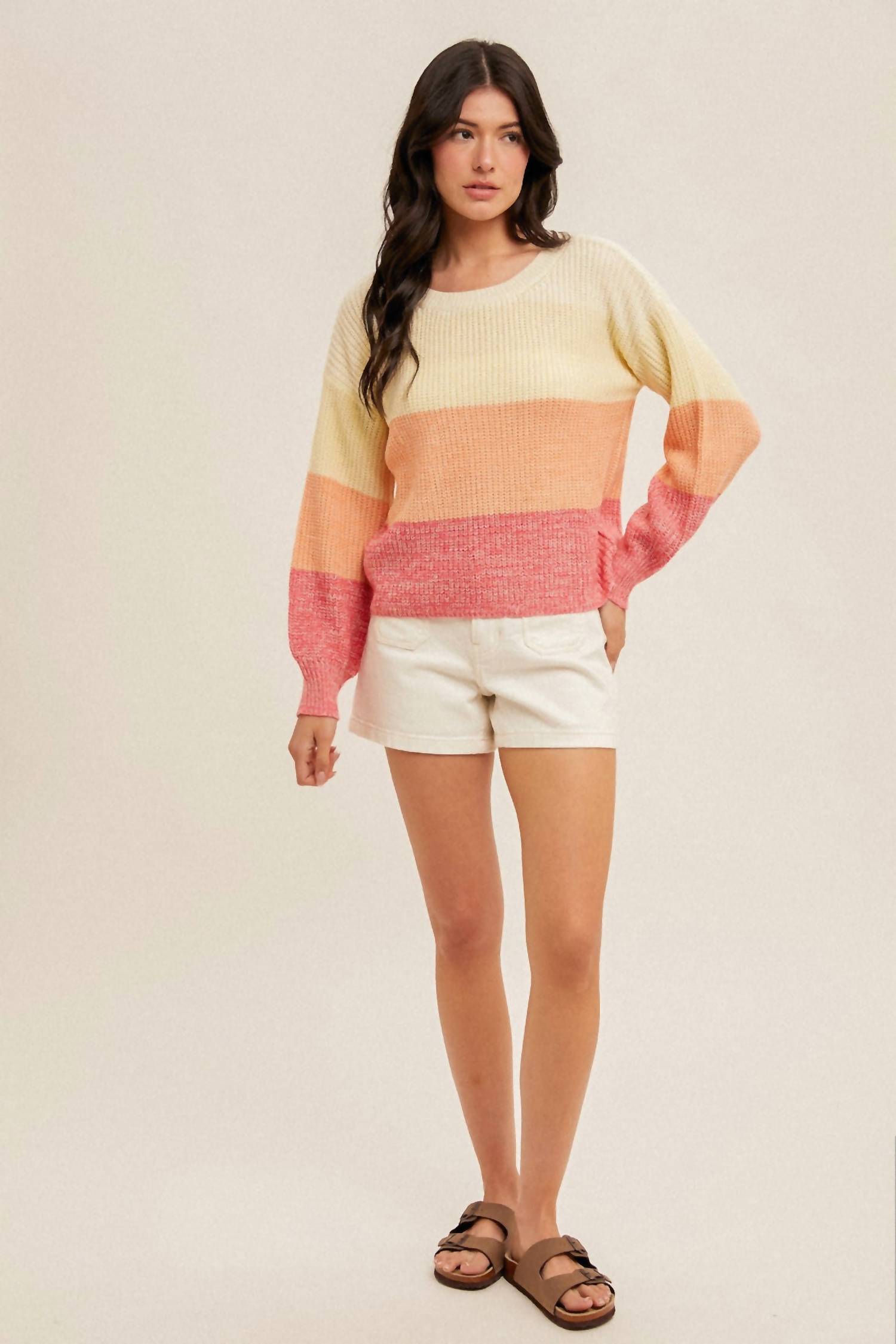 Hem & Thread - Rainbow Match Sweater