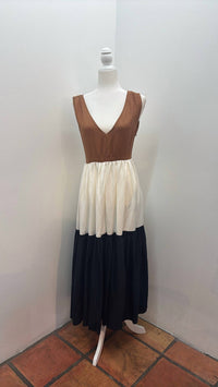 En Saison - Women's Linen Blend Midi Dress