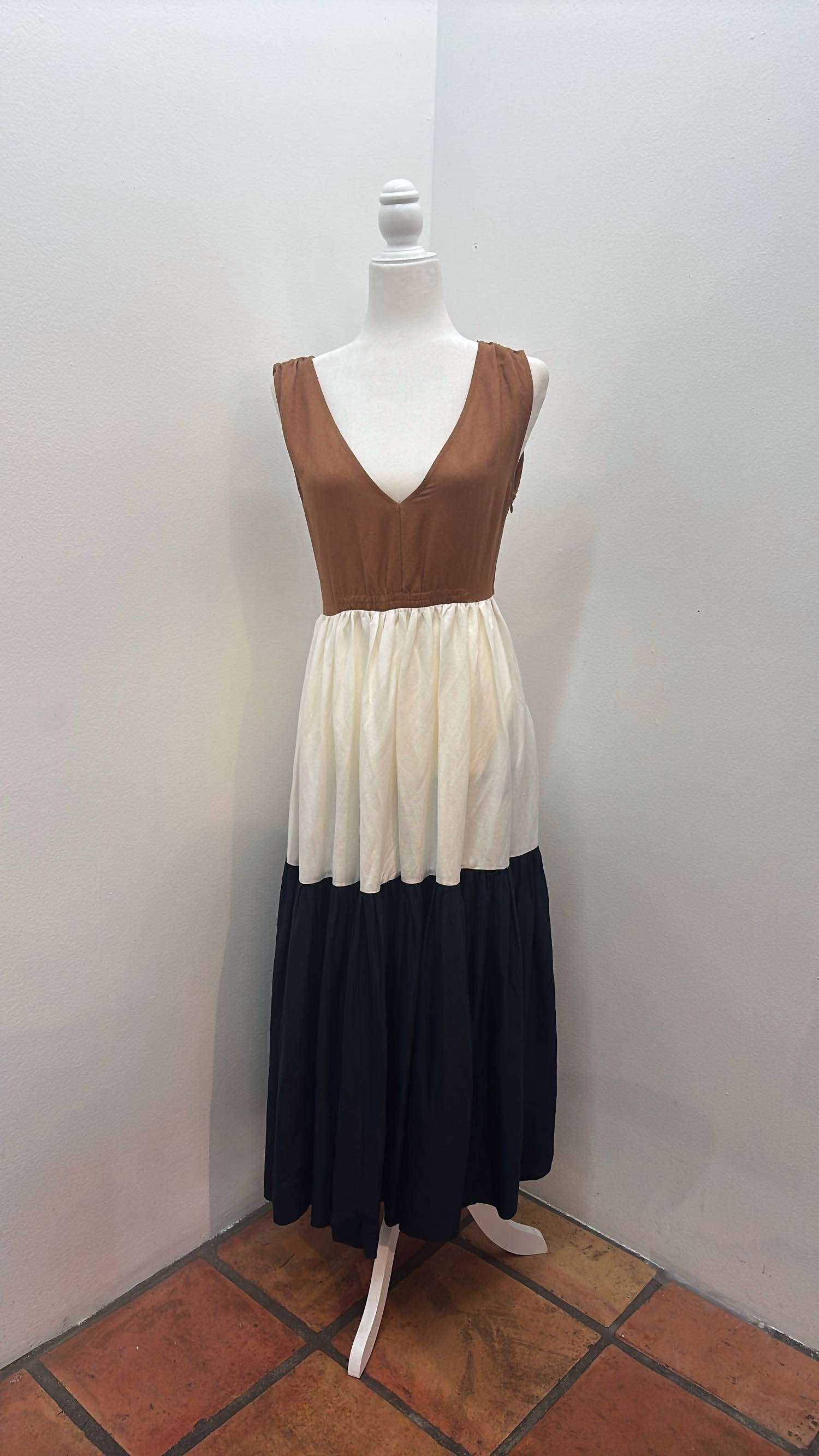 En Saison - Women's Linen Blend Midi Dress