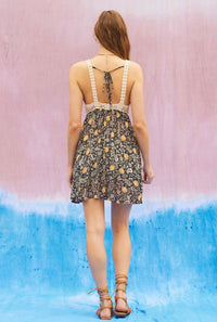 Illa Illa - Amari Crochet Mini Dress