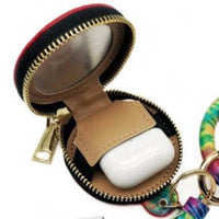Mavi Bandz - Colorful Tie Dye Bangle Tassel Keyring Keychain Earbud Airpod Case