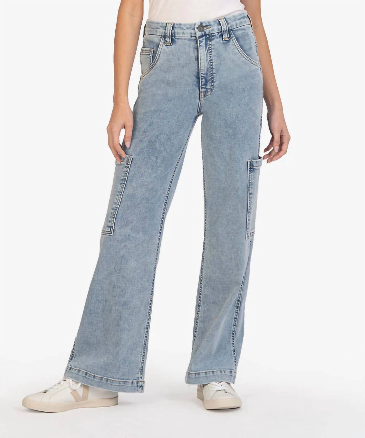 Kut From The Kloth - Jodi High Rise Wide Leg Carpenter Jean