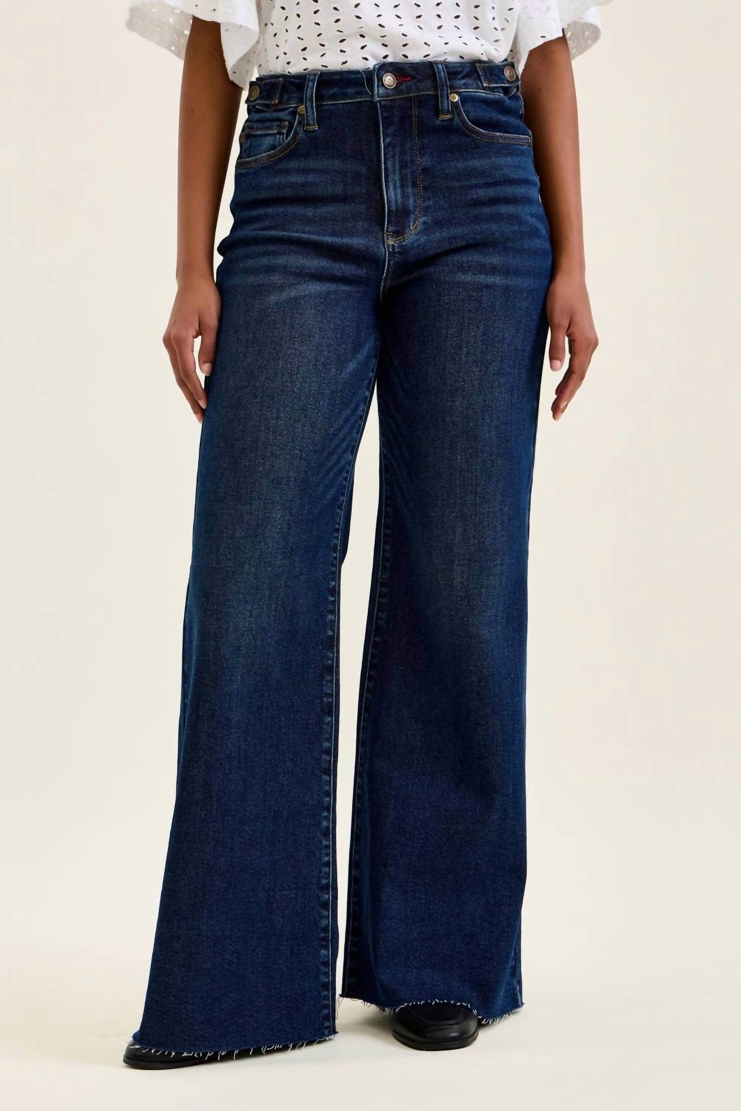 Judy Blue - High Waist Retro Wide Jeans