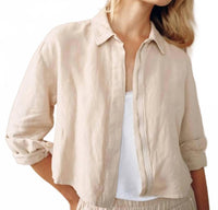 Bella Dahl - Macey Cropped Shacket