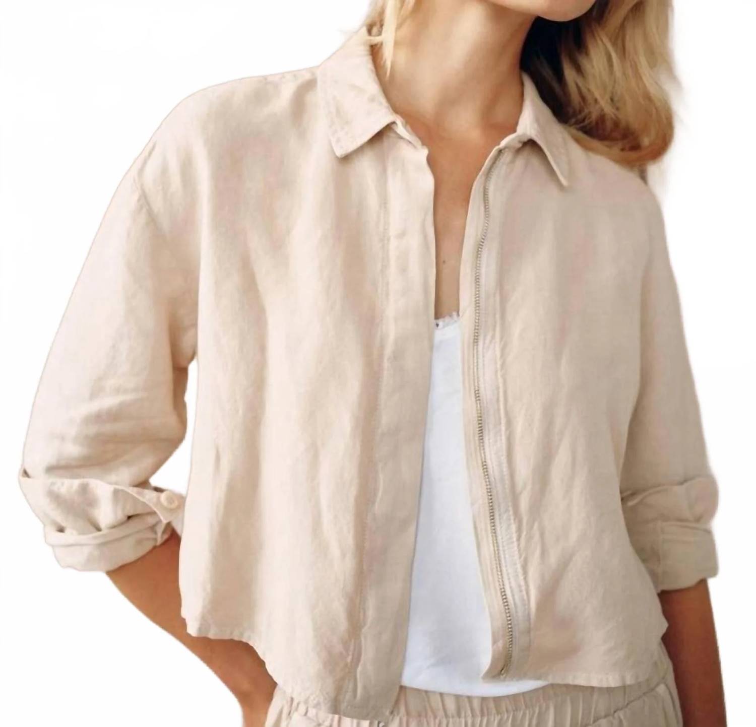 Bella Dahl - Macey Cropped Shacket