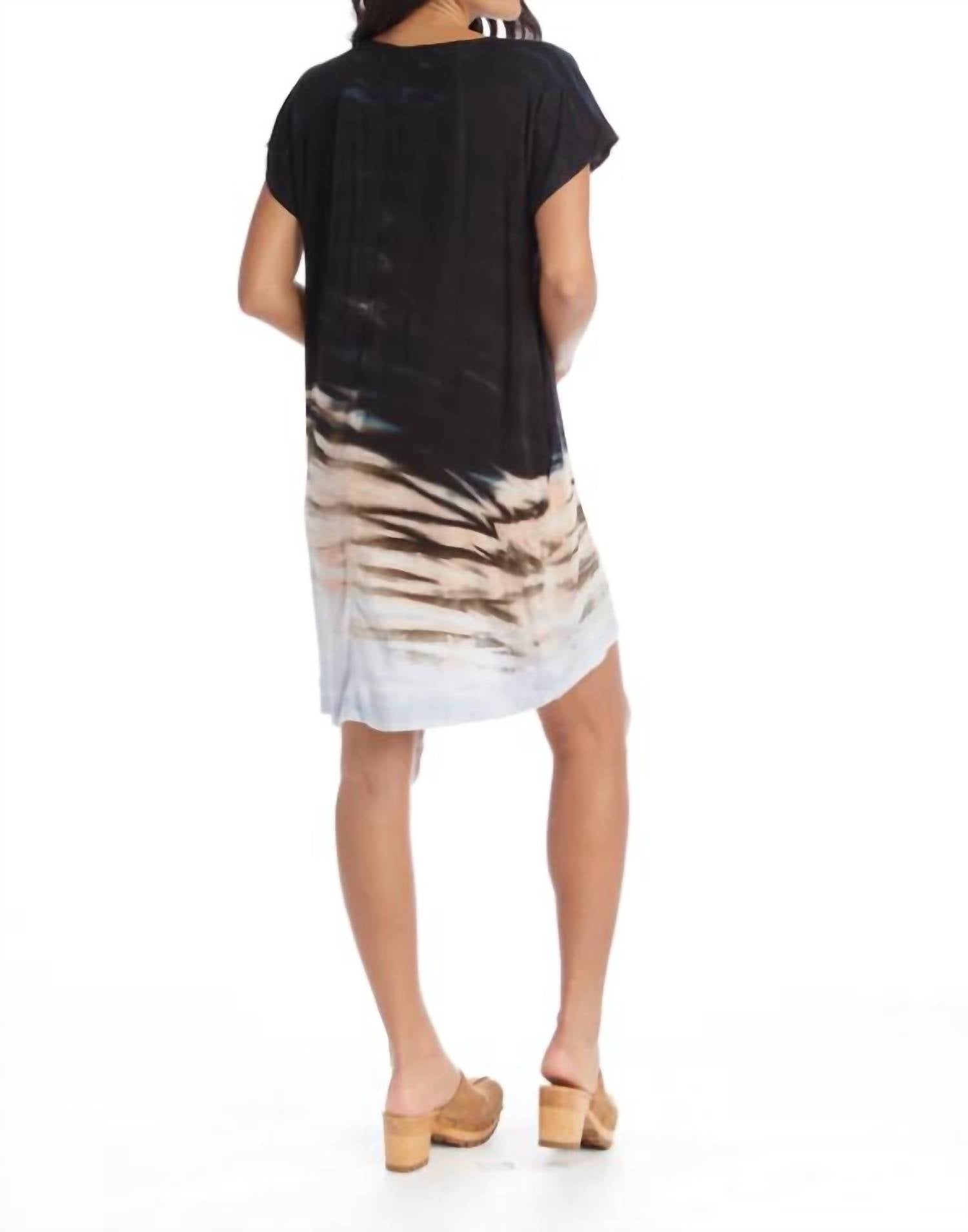 River + Sky - Brooklyn V Neck Short Sleeve Dress
