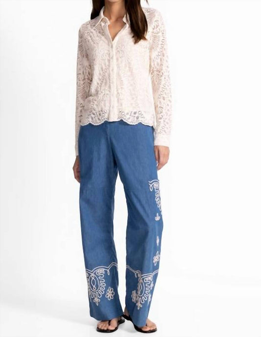 Johnny Was - SOUTACHE CARGO PANT