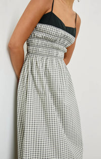 Rails - Primrose Black Trim Neckline Midi Dress