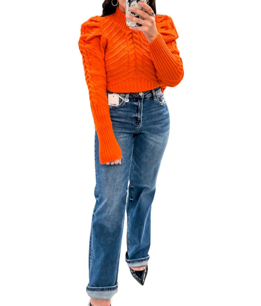 &Merci - Daydreaming Mock Neck Sweater