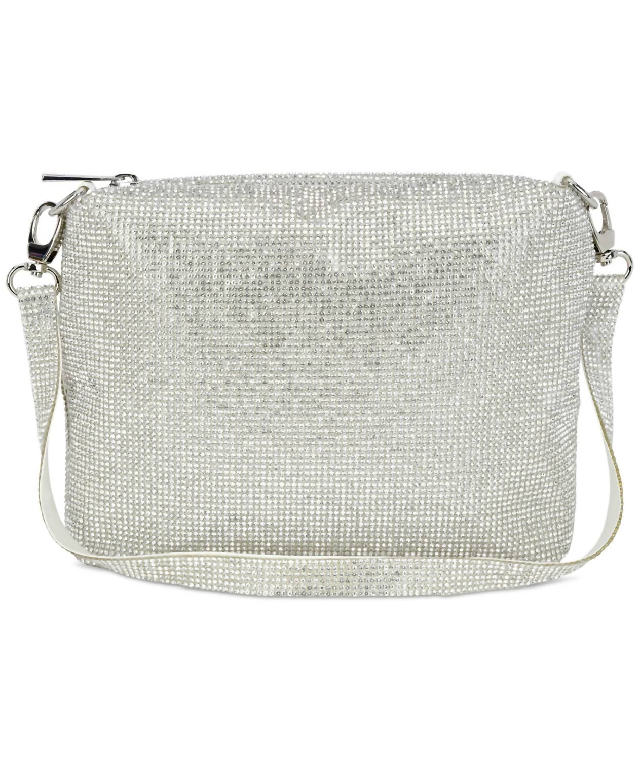 iScream Crystal Crossbody Bag in white - women's bag
