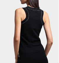 Minnie Rose - Western Embellished Tank Top