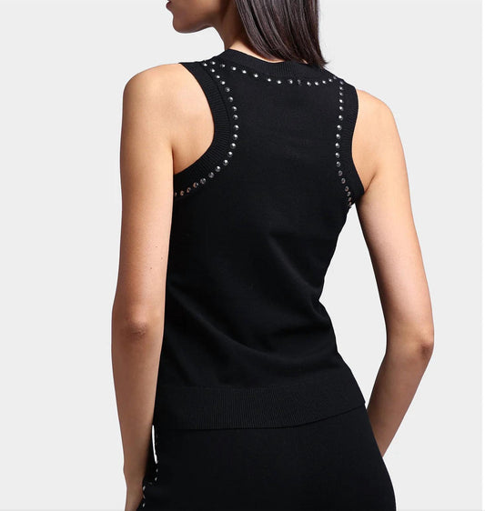 Minnie Rose - Western Embellished Tank Top