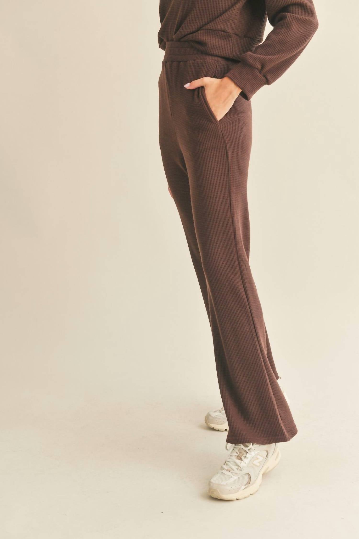 Kimberly C - Waffle Knit Lounge Pants