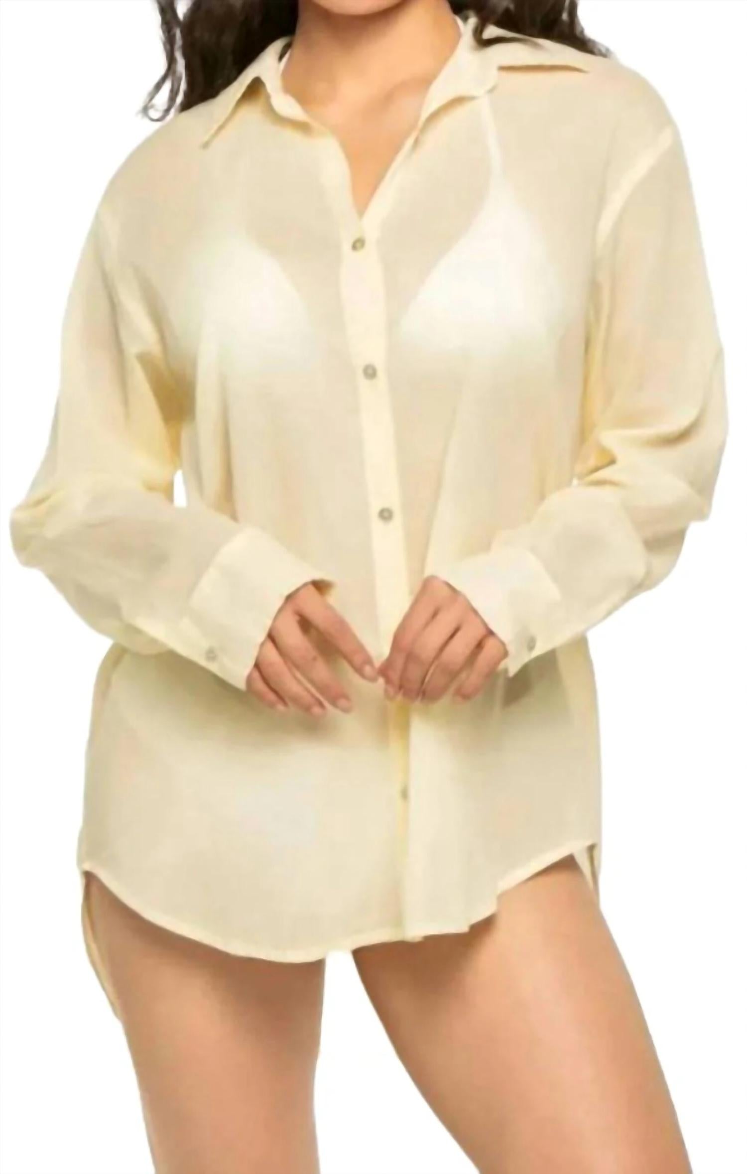 Sundry - Oversized Destinations Shirt