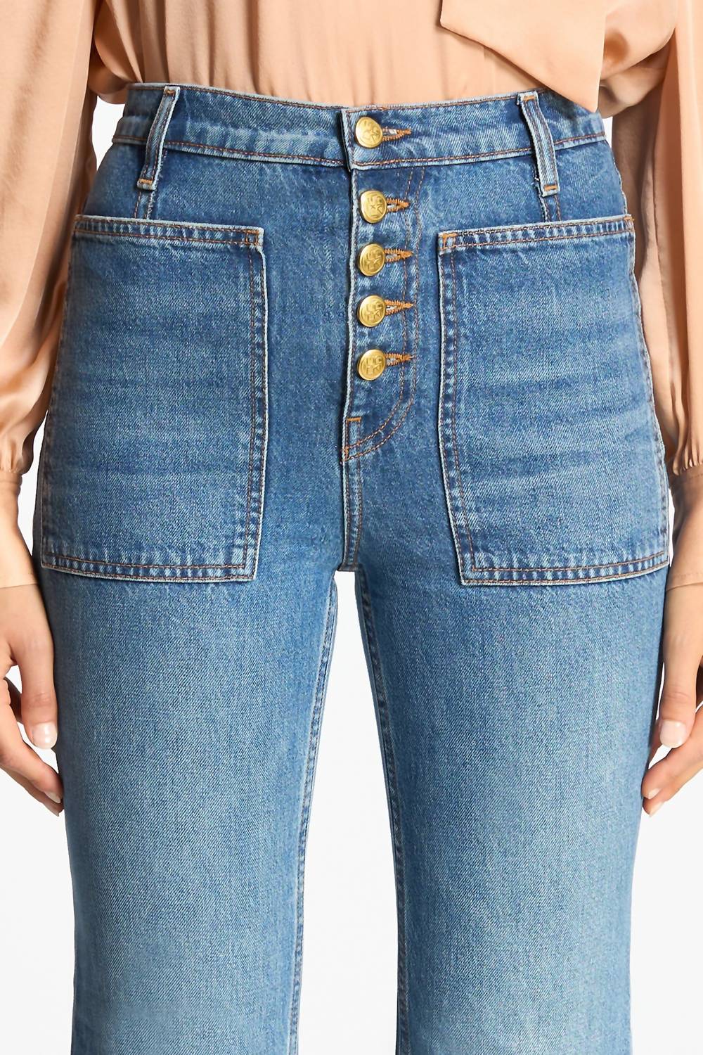 Ulla Johnson - Lou Button Up Jeans