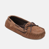 Lamo Women's Selena Moccasin in chestnut - women's shoe - alternate view