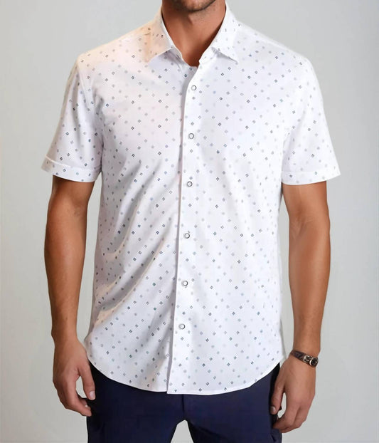 Buki - Newport Ditsy Short Sleeve Tech Shirt