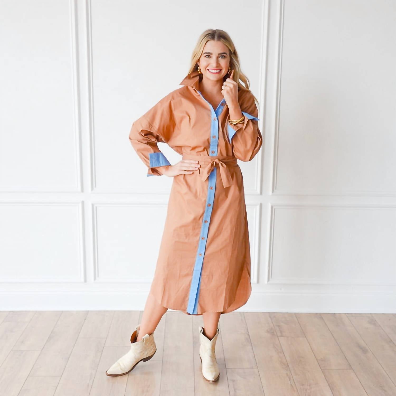 Caryn Lawn - Dani Midi Dress