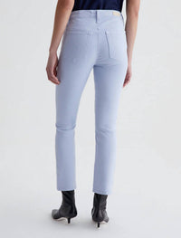 Ag Jeans - Ag Mari Crop High Rise Slim Straight Cut Jeans