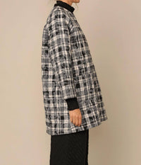 Chalet Et Ceci - Livie Quilted Plaid Jacket