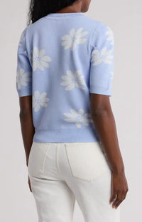 Nanette Lepore - Floral Rhinestone Sweater