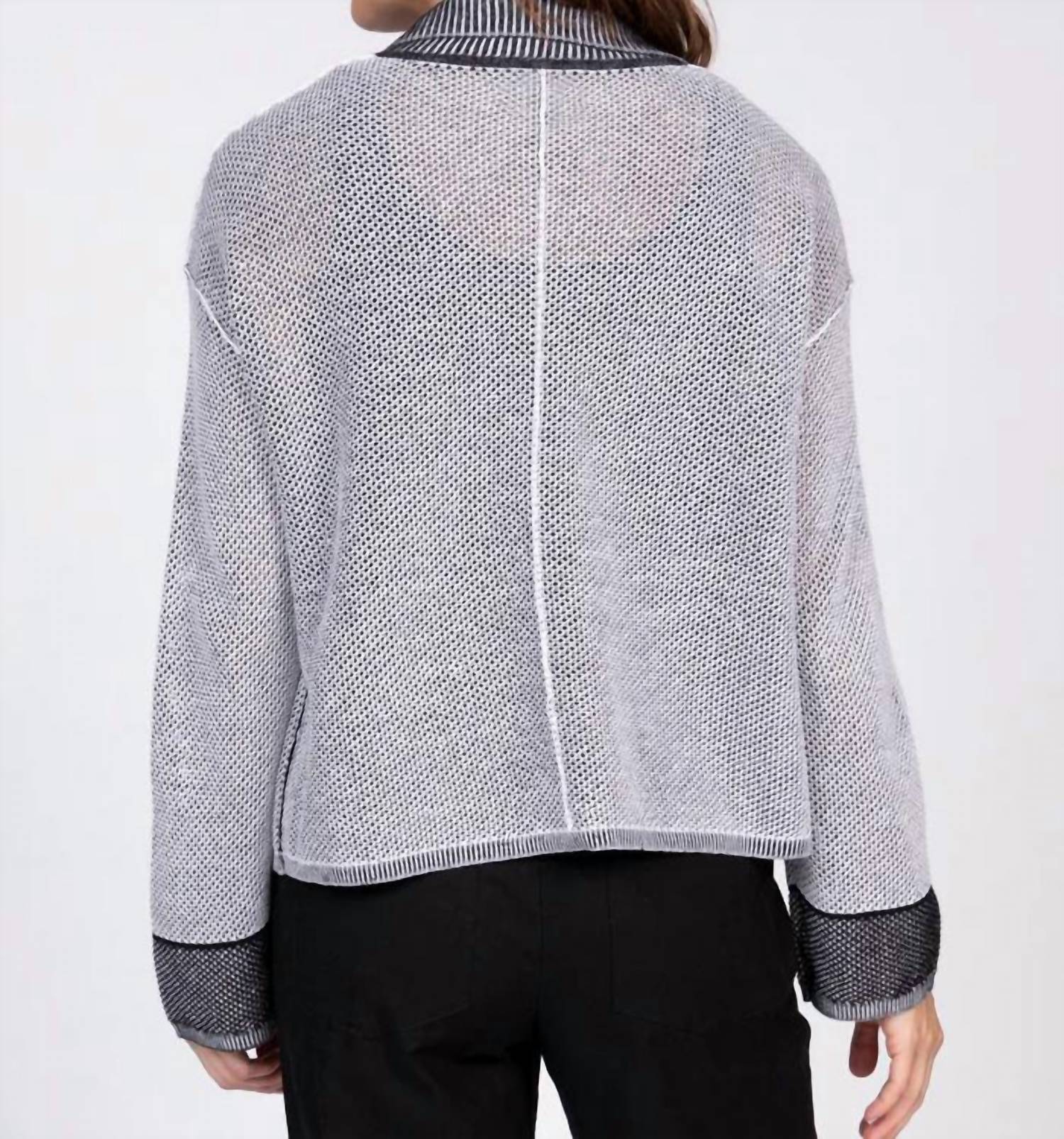 Olivia By Habitat - Mesh Stitch Go To Cardigan