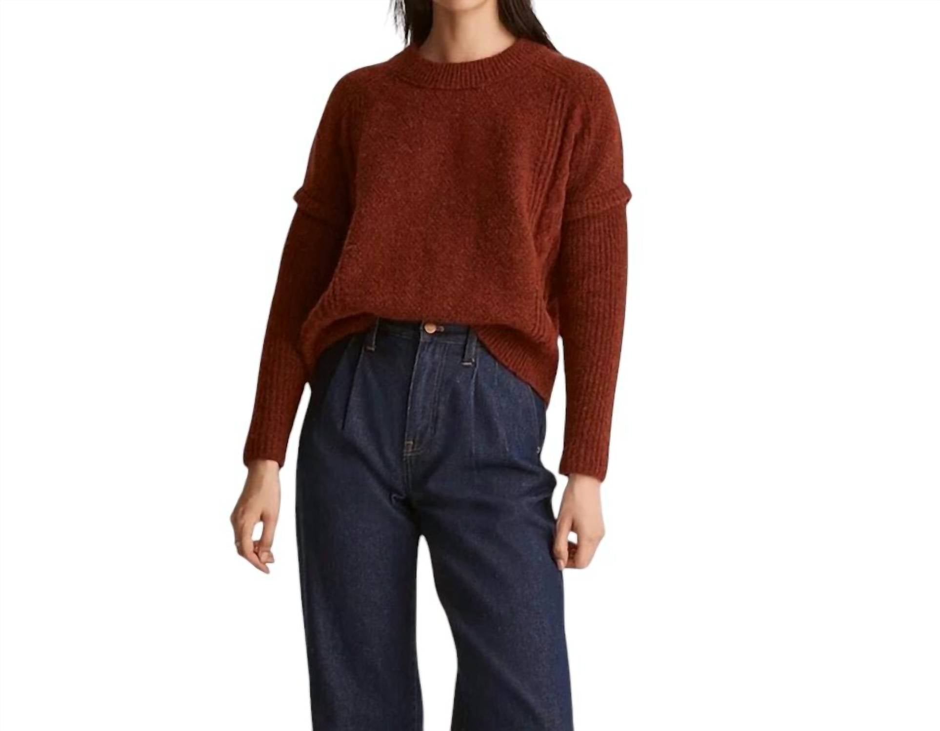 Madewell - Havener Cable Knit Pullover Sweater