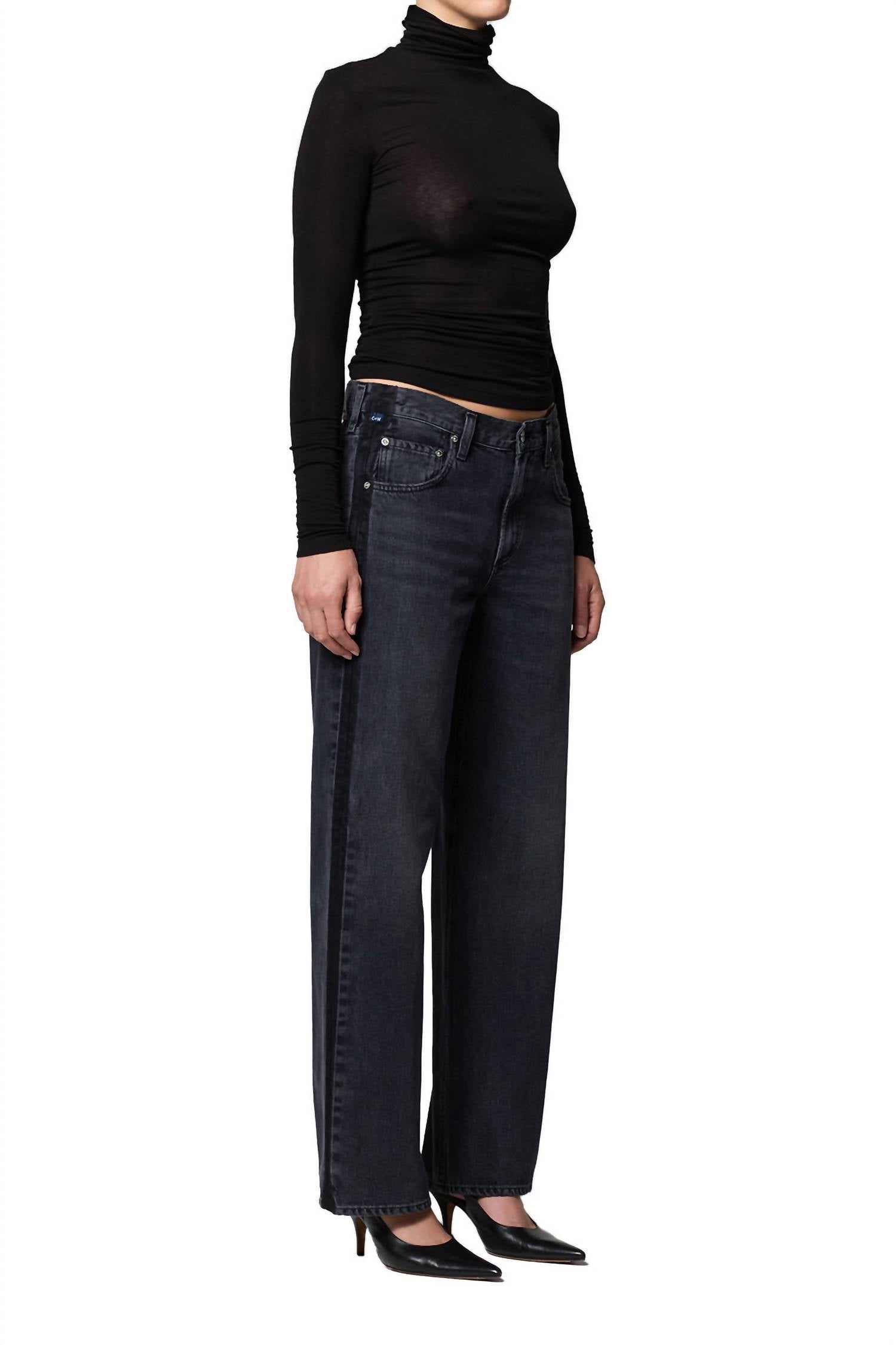 Citizens Of Humanity - Lindz Low Rise Easy Straight Jeans