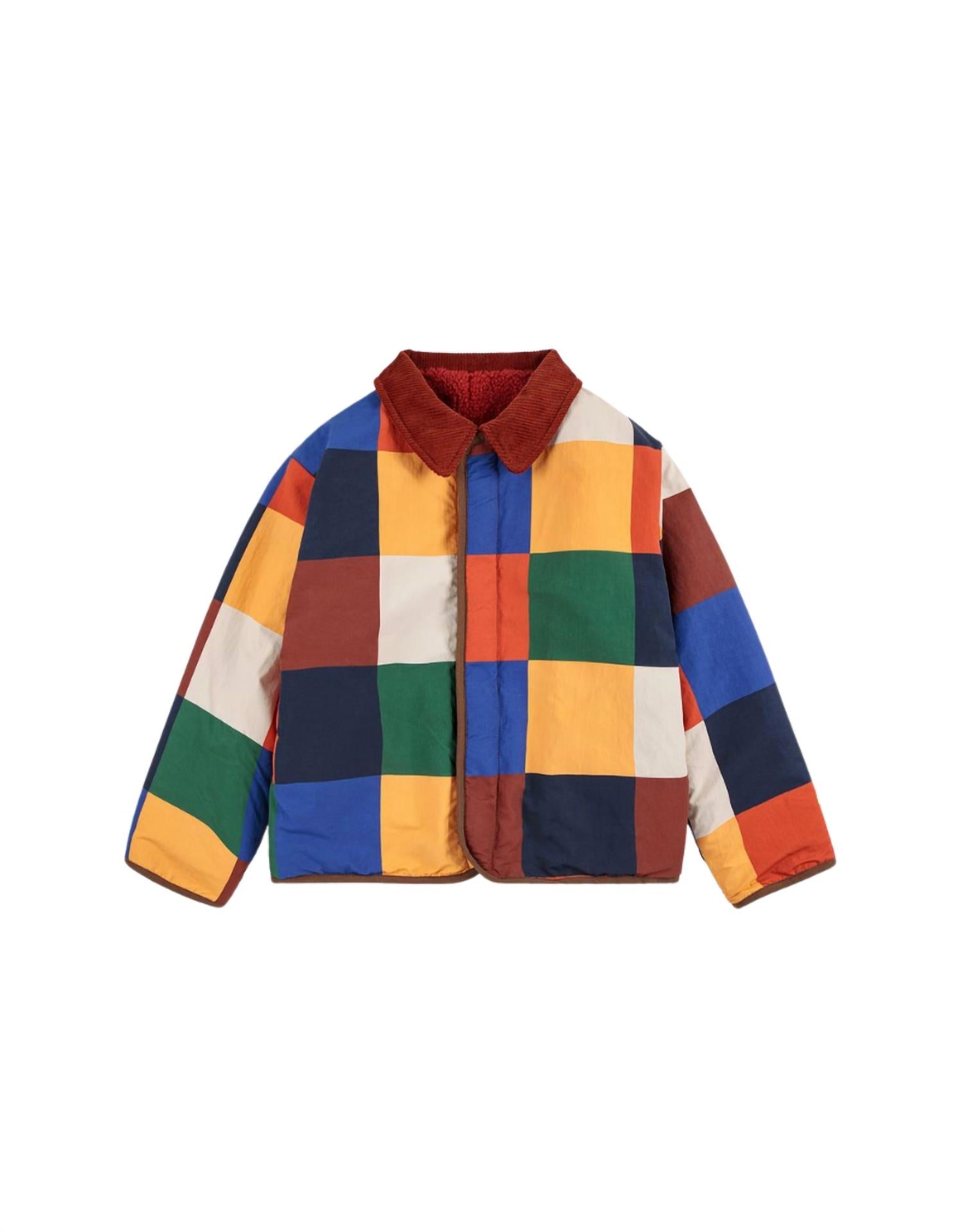 Bobo Choses - Tiles Reversible Sheepskin Jacket