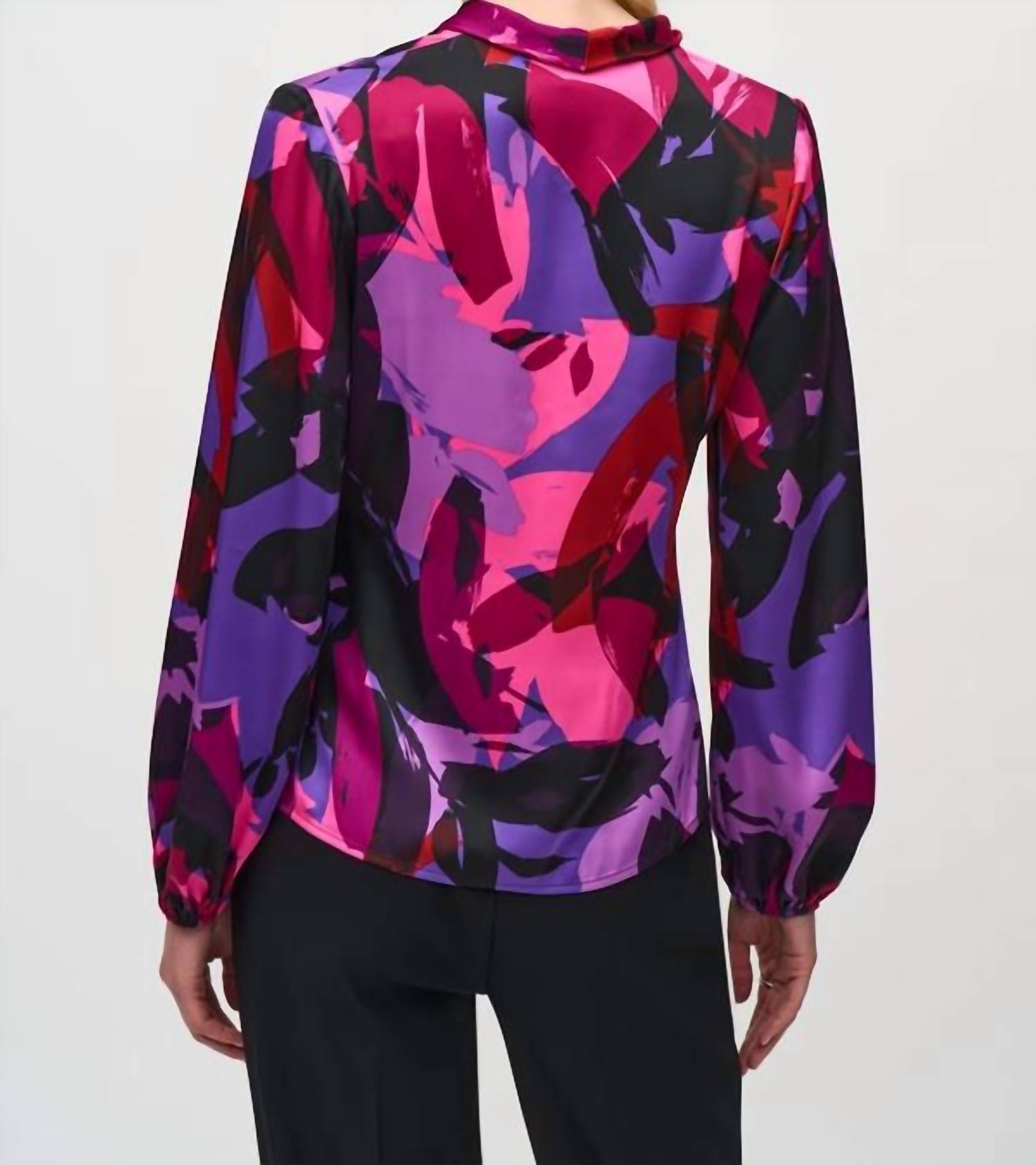 Joseph Ribkoff - Multi silk long sleeve