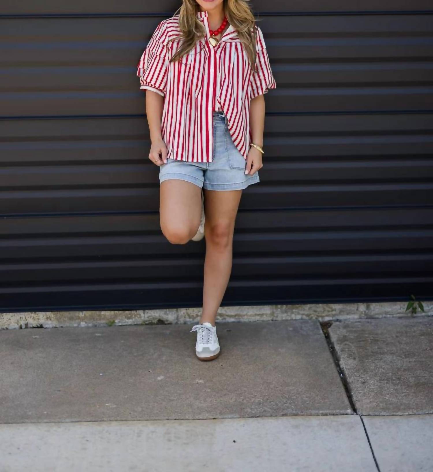 Karlie - Women's American Stripes Blouse
