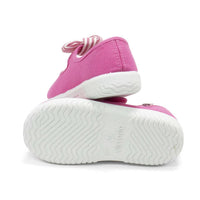 Victoria - Girls' Slip On Canvas Bow Shoes