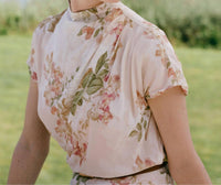 Favorite Daughter Women's Graceful Top in floral - women's shirt - detail view
