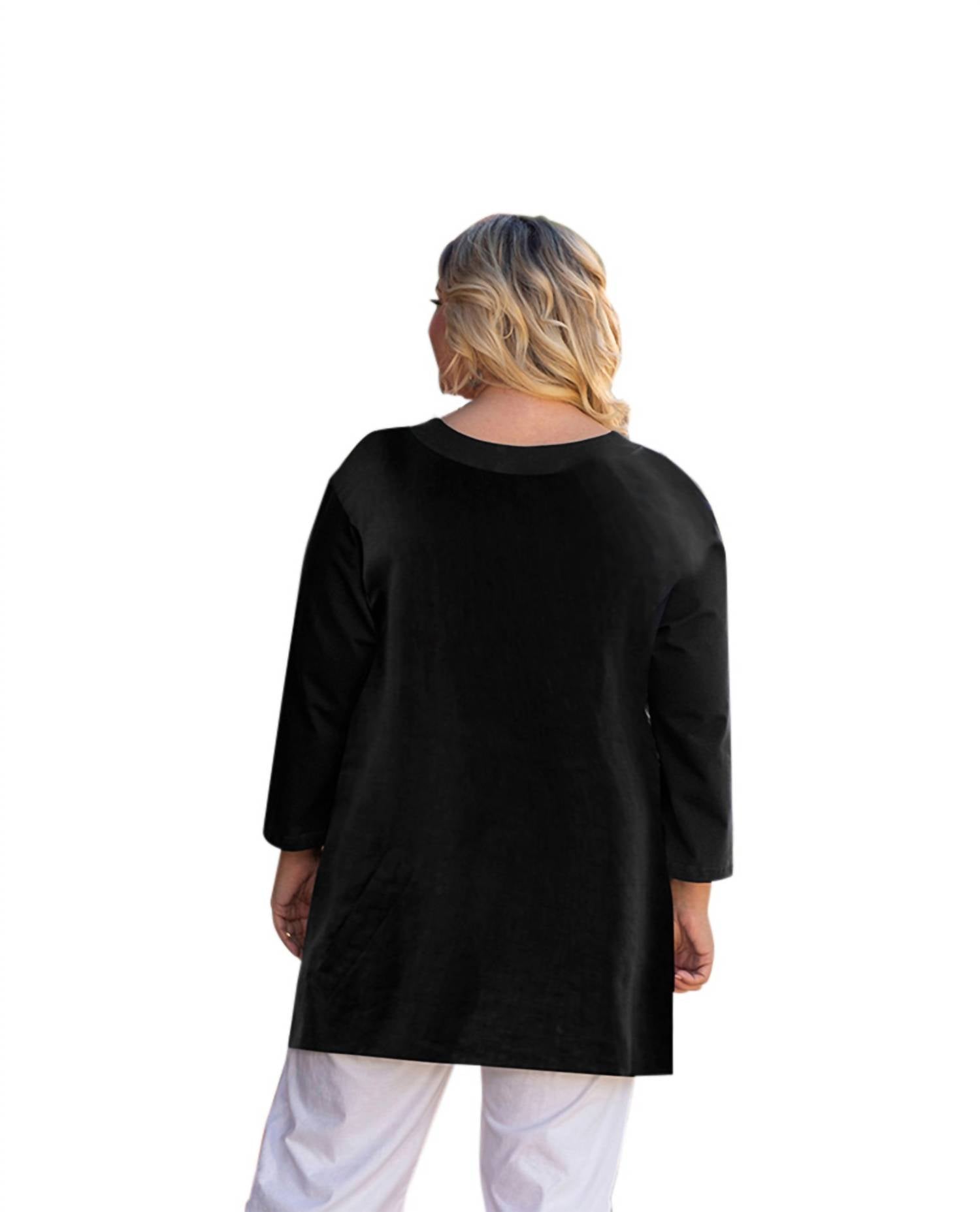 On The Plus Side - Printed Caiden Tunic - Plus