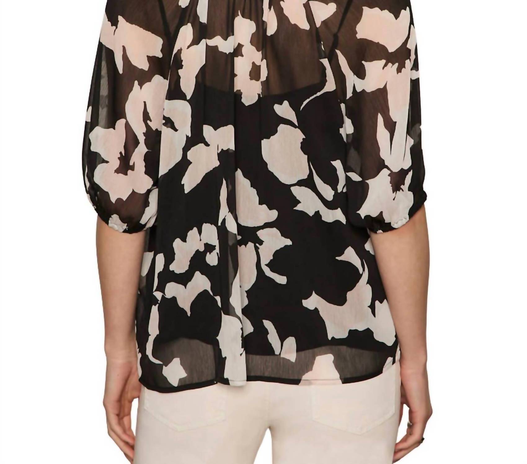 Sanctuary - Keep Me Close Button Front Blouse