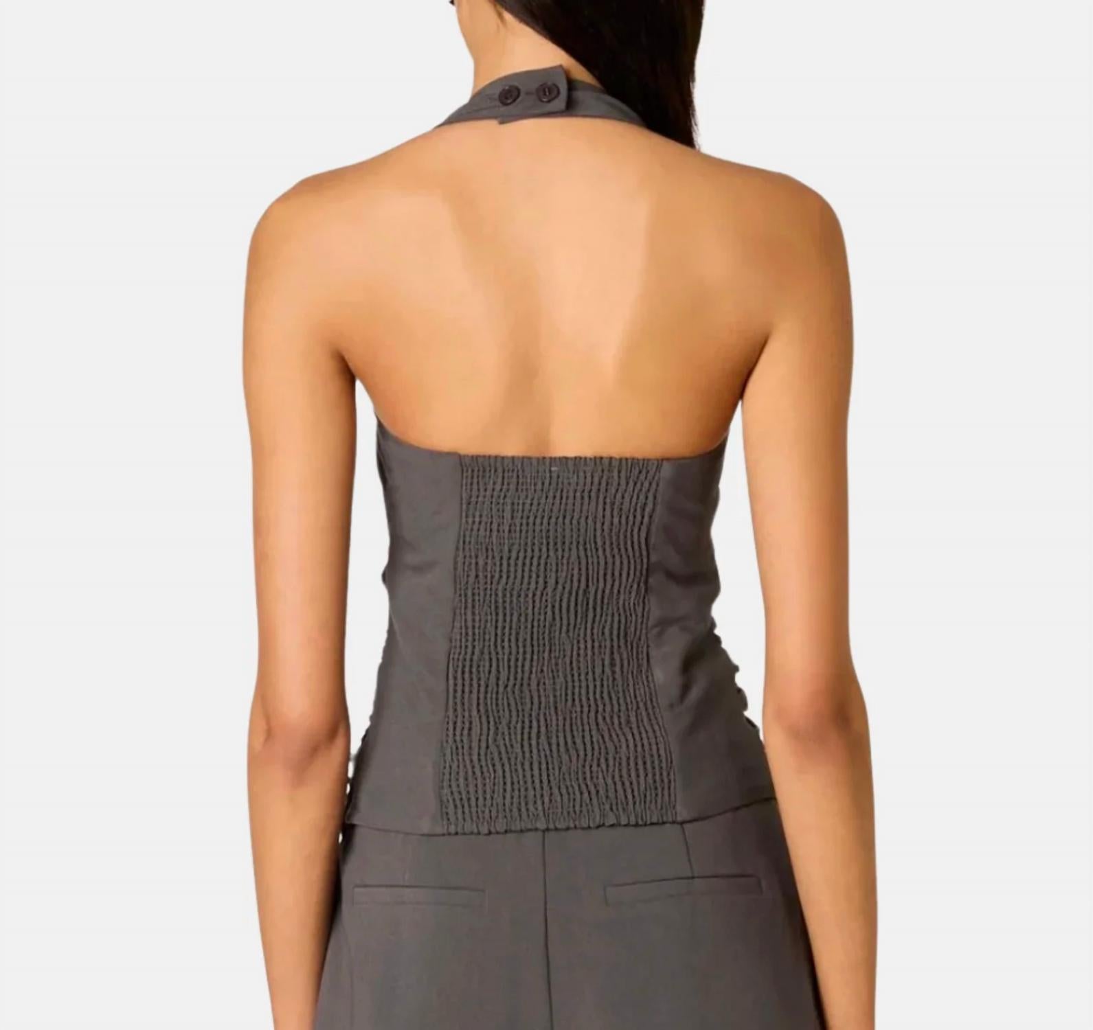 Nia - Ventura Halter Neck Top