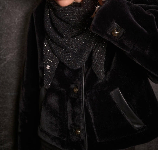 Joseph Ribkoff - Sequined Knit Scarf