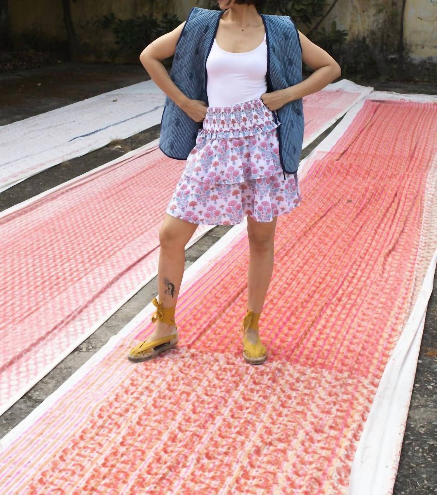 Sz Blockprints - Veda Mini Skirt