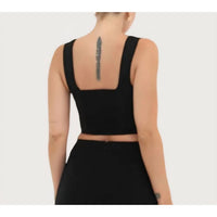 Rumored - Antoinette Cropped Tank Top