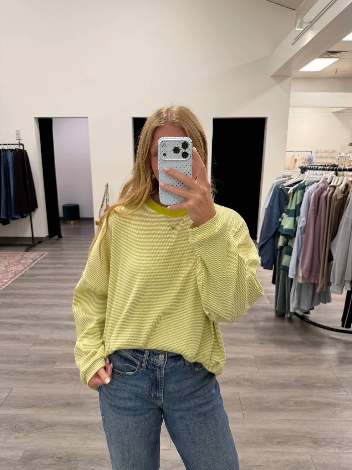 Things Between - Ribbed Oversized Casual Relaxed Fit Knit Pullover