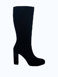 Nerogiardini - Women's Velour Suede High Heel Boot