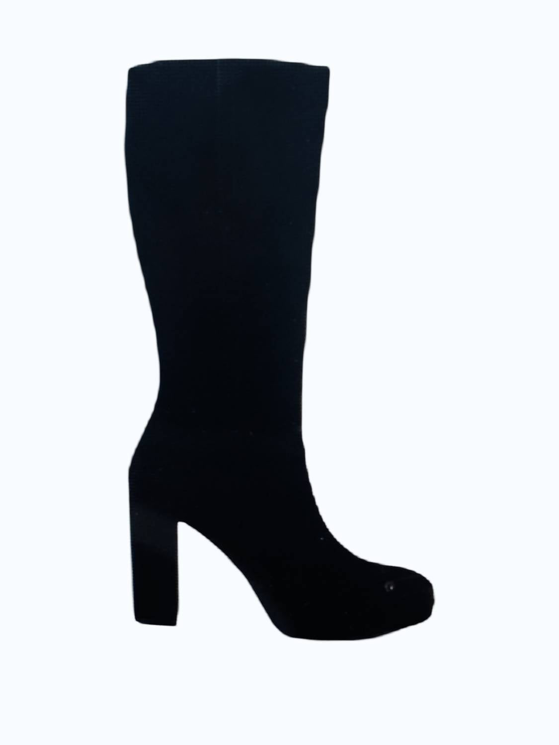 Nerogiardini - Women's Velour Suede High Heel Boot