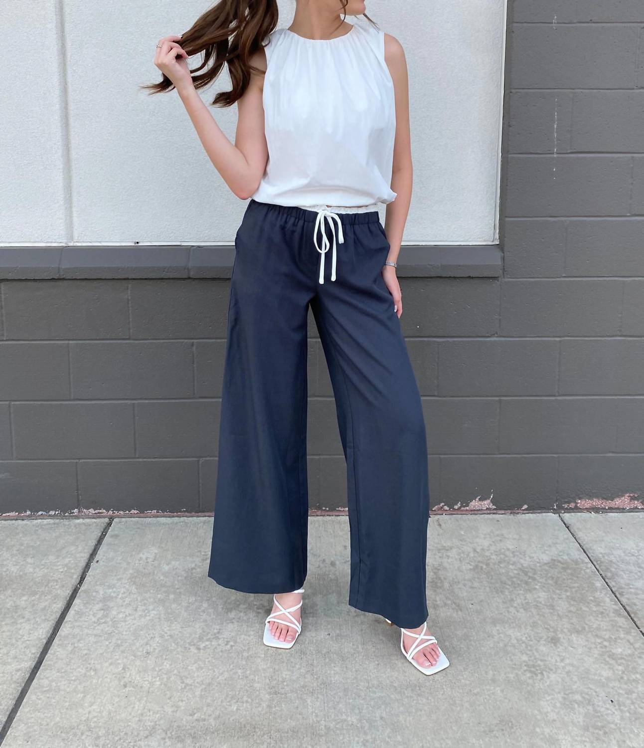 Elle Grey - Double Tie Top