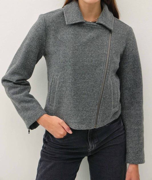 Be Cool - Cropped Moto Style Jacket