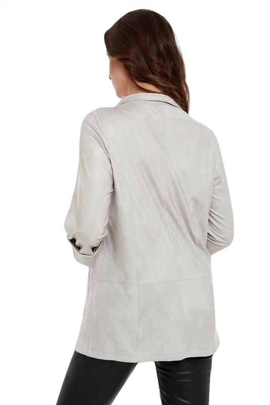 Microfiber Long Jacket