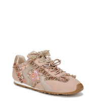 Sam Edelman Women's Nash Lace Up Sneaker in natural multi linen - women's sneaker
