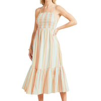 Z Supply Women's Stripe Jazmine Maxi Dress in multi - women's dress