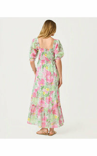 Lilly Pulitzer - Hadly Short Sleeve Smocked Maxi Dress