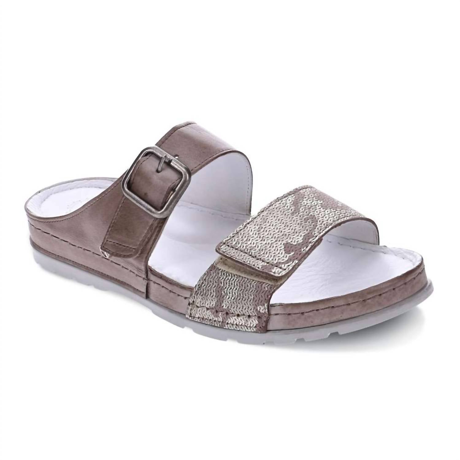 revere Women's Palma Sandals in taupe - women's sandal